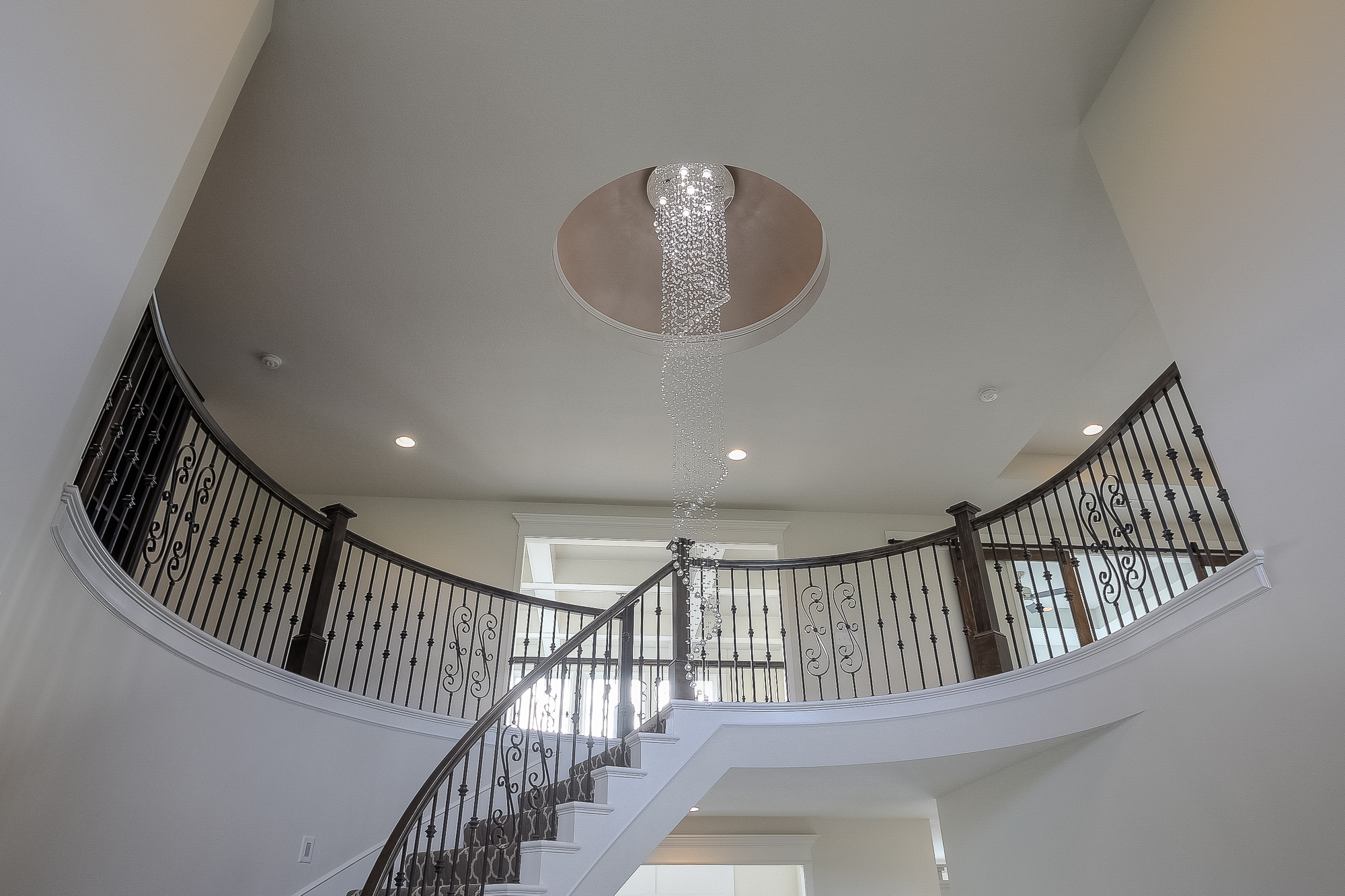 custom home entry dome